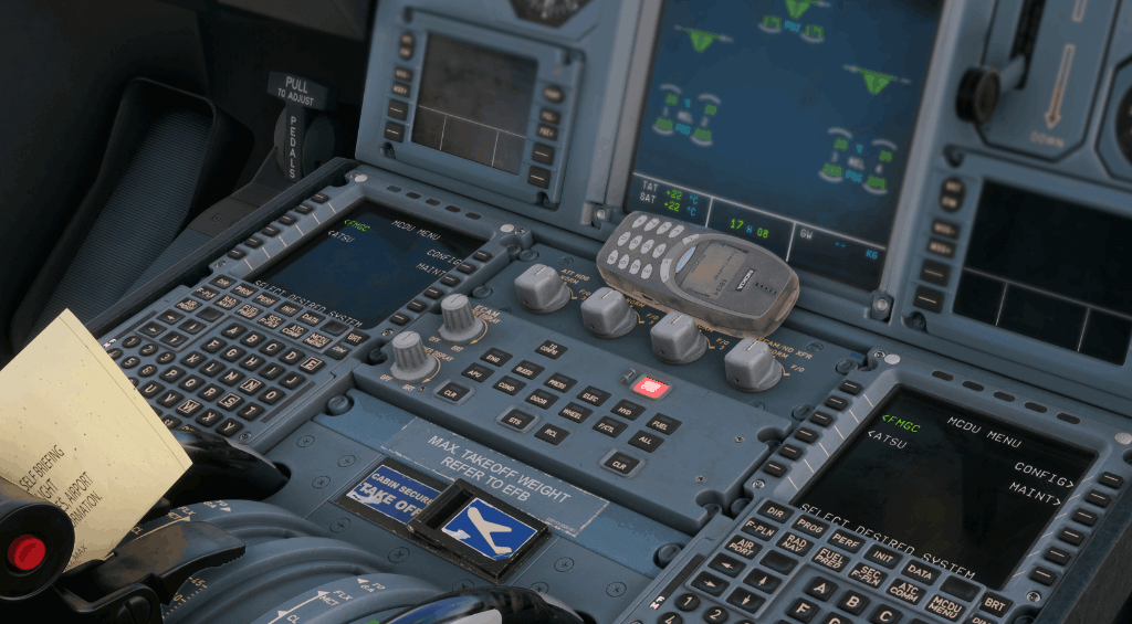 Cockpit detail