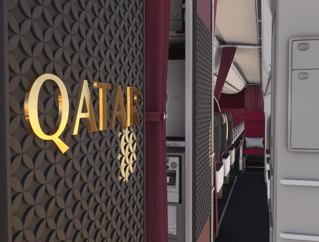 Qatar cabin