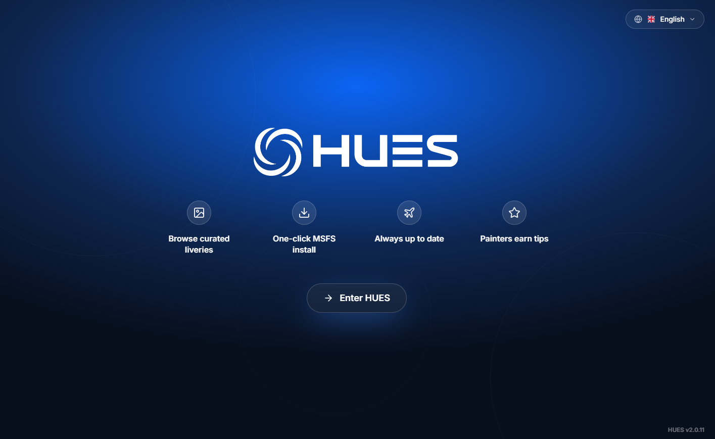 Hues Hub — Dashboard